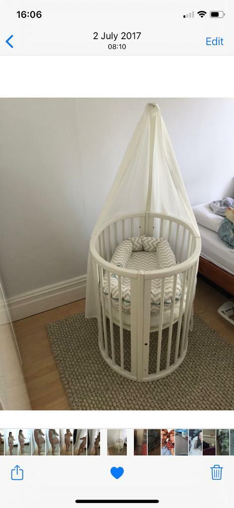 gumtree stokke cot